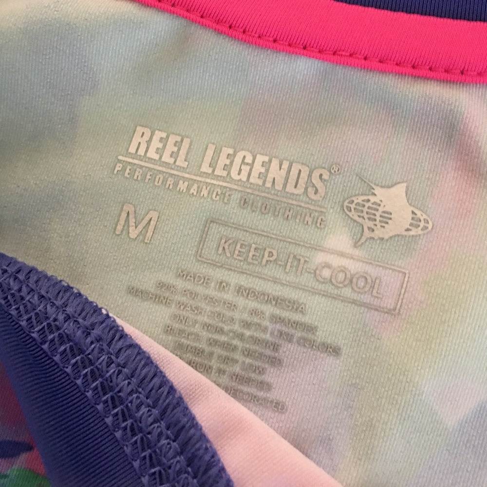 Reel Legends Keep It Cool Print Top - Picture 8 of 8